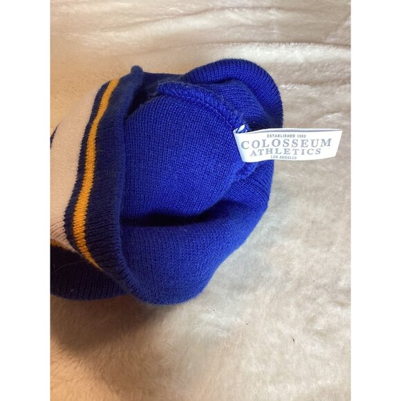 Golden State Warriors Retro Beanie Winter Hat Colosseum Athletics - Picture 3 of 7